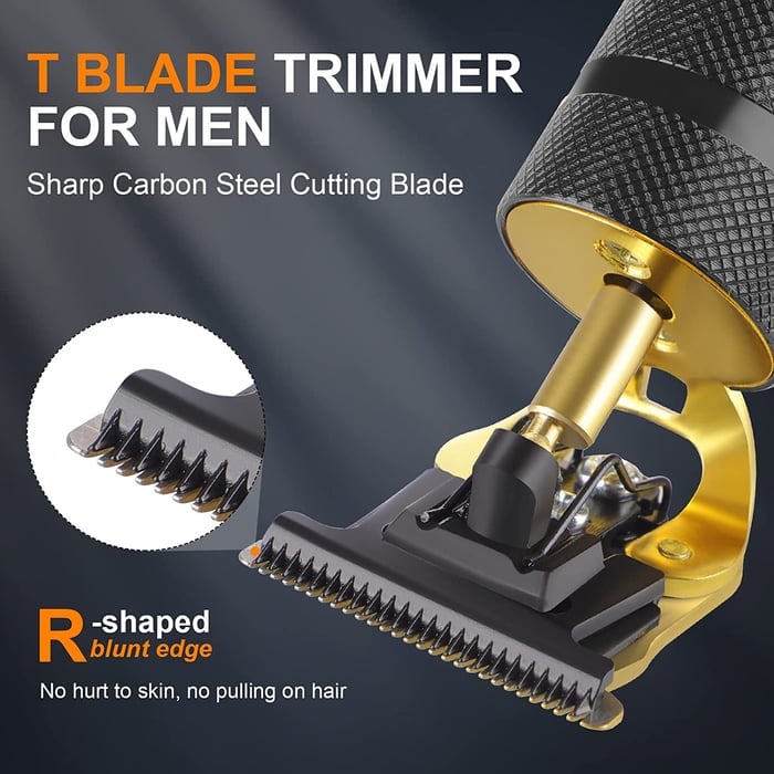 🎁🎉Professional Cordless Zero Gapped Trimmer Hair Clipper