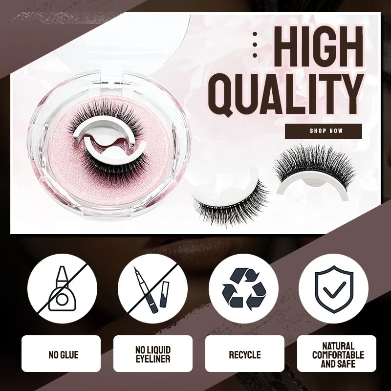 🔥 WATERPROOF SELF-ADHESIVE EYELASHES