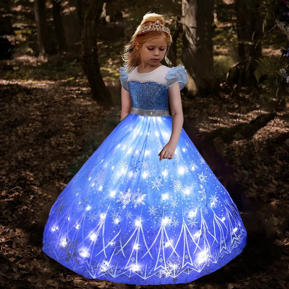 LED Princess Dresses: Sparkling Magic for Kids