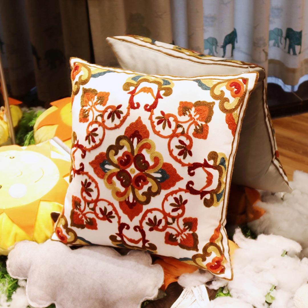 Embroidery Pillow Covers