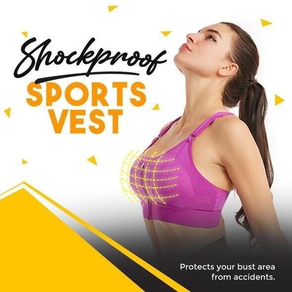 Wireless Supportive Sports Bra