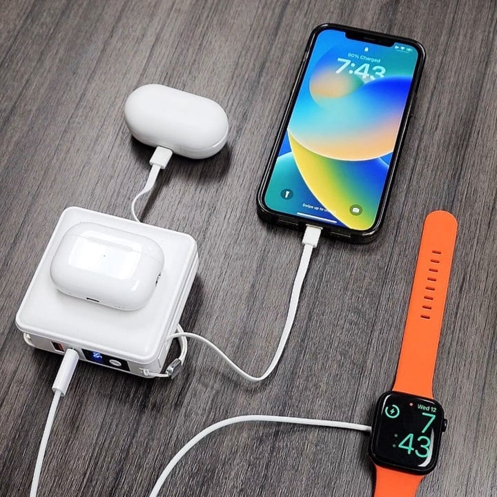 🔥🔥🔥Wireless Super Charge 5 in 1 Power Bank