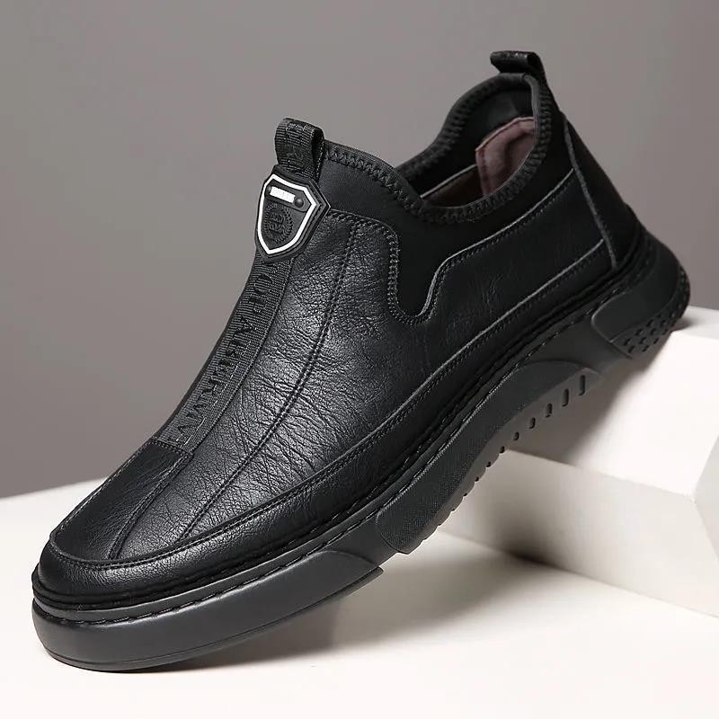 Men's fashion high-top Martin inner heightening shoes