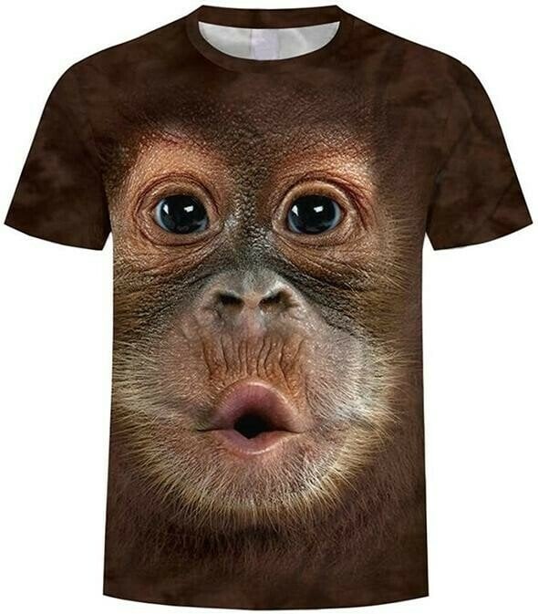 monkey T-shirt&quot; that fits your figure