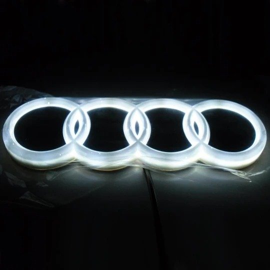 🚗4D car Logo Badge LED Light