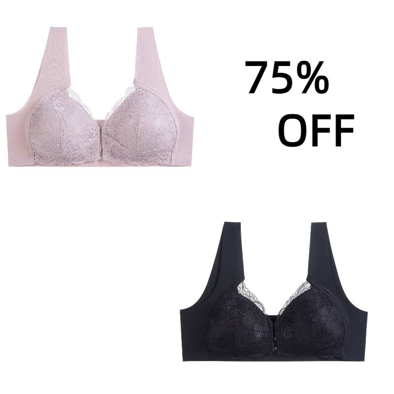 🎄Front Button Comfort Push-Up Bra💕