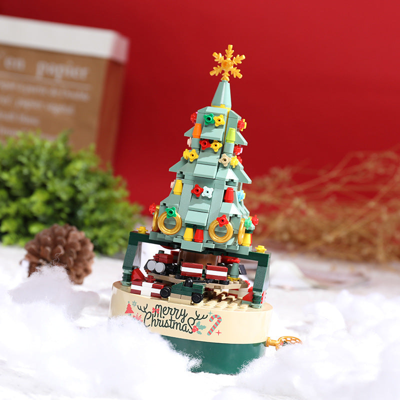 🎄 DIY Christmas Tree Brick Music Box🎵