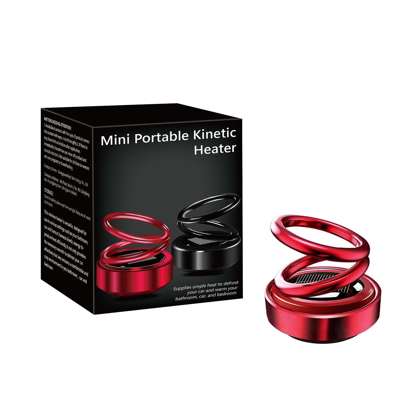 Portable Kinetic Molecular Heater - Made in the USA