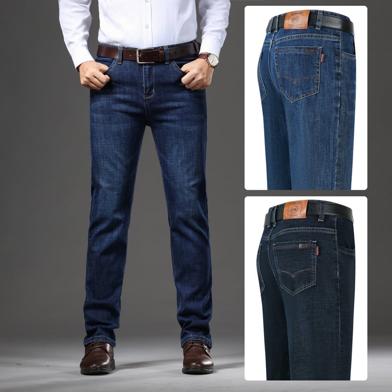 Men's Business Casual Stretch Jeans