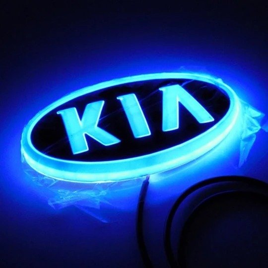 🚗4D car Logo Badge LED Light