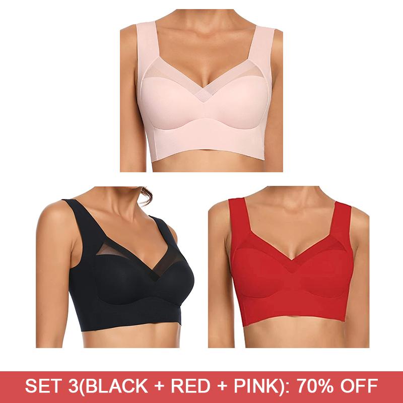 🔥Fashion Deep Cup Bra🔥Summer sexy Push Up Wireless Bras