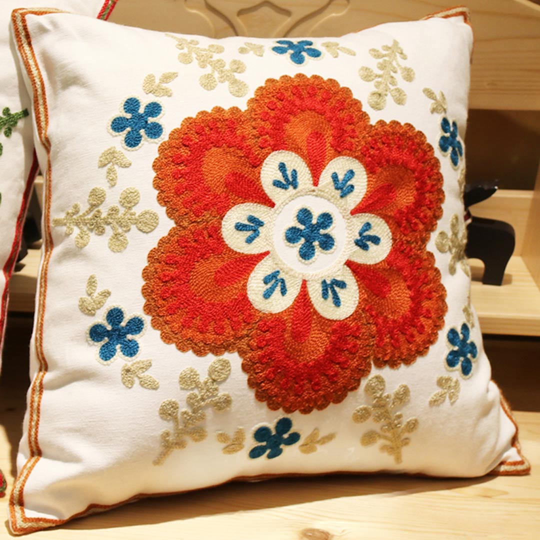 Embroidery Pillow Covers