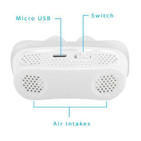 Micro CPAP Anti Snoring Electronic Device