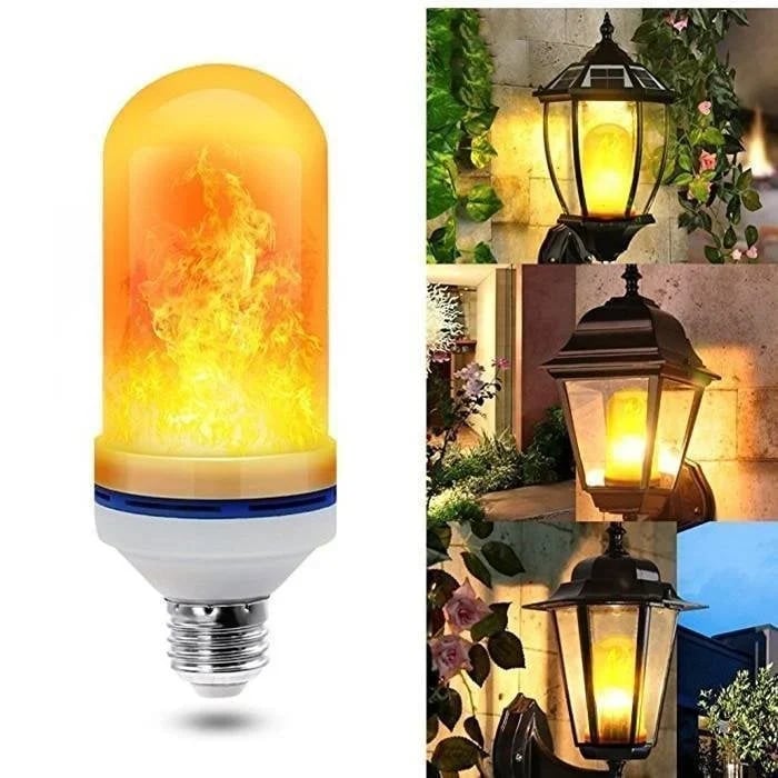 🔥  2023 UPGRADE LED FLAME LIGHT BULB With Gravity Sensing Effect Imported from Germany