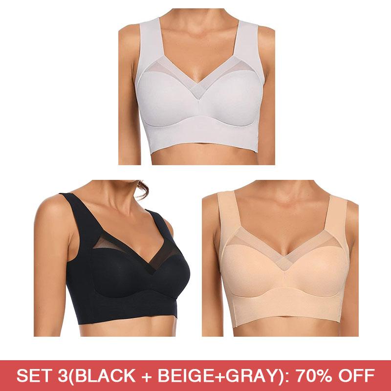 🔥Fashion Deep Cup Bra🔥Summer sexy Push Up Wireless Bras