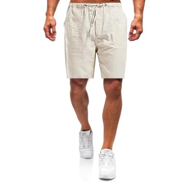 linen loose casual shorts