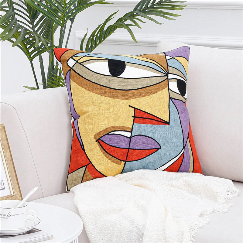 Modern Abstract Art Pillow Covers