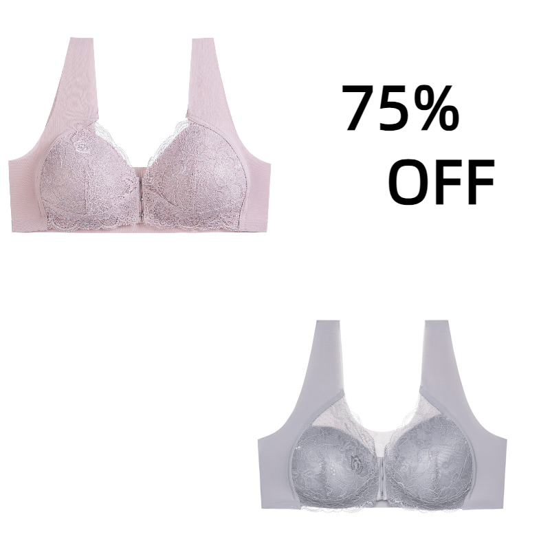 🎄Front Button Comfort Push-Up Bra💕