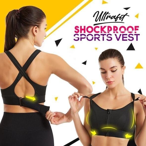 Wireless Supportive Sports Bra