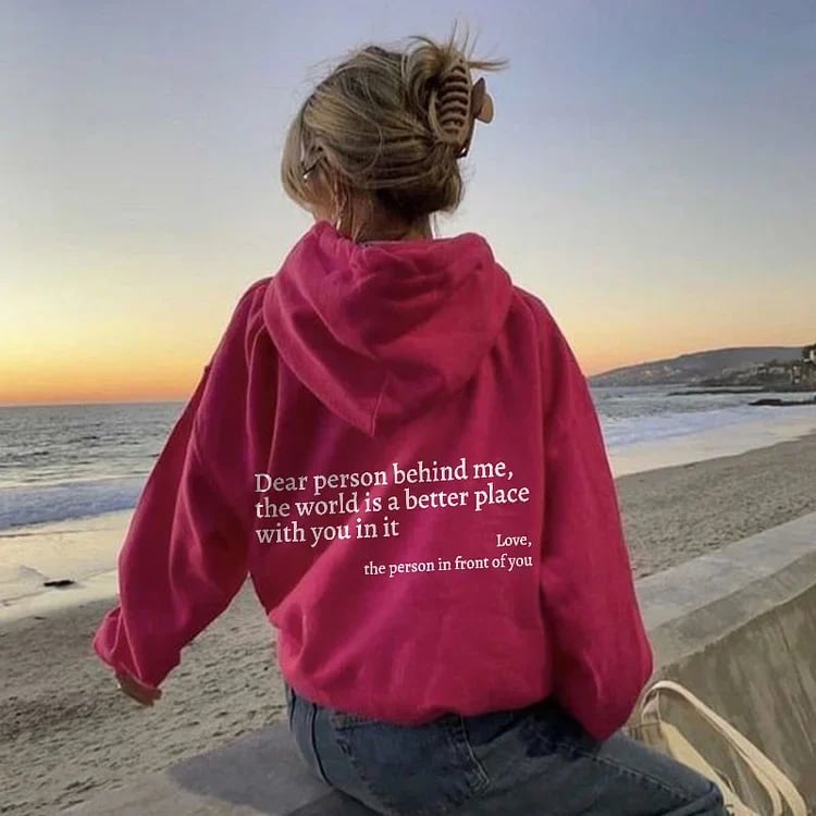 'Dear Person Behind Me' Sweatshirt(Buy 2 Get Free Shipping)