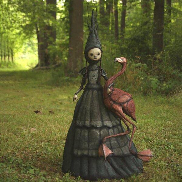 Dark and Bizarre Art - Creepy Witch Sculptures