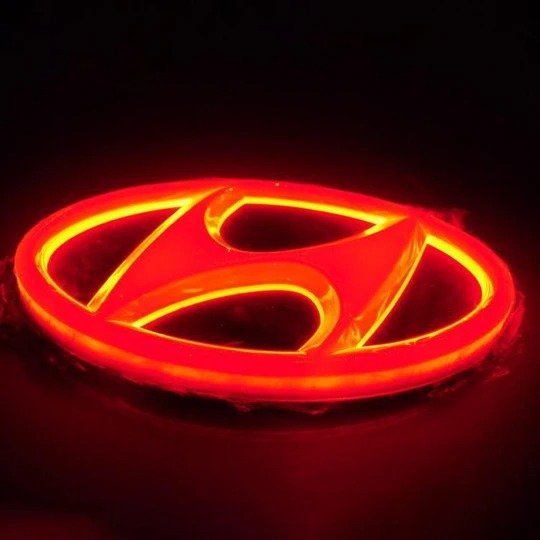 🚗4D car Logo Badge LED Light