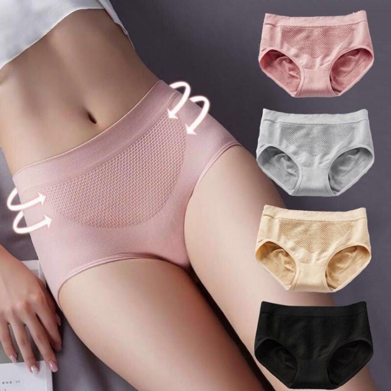Breathable honeycomb women's briefs