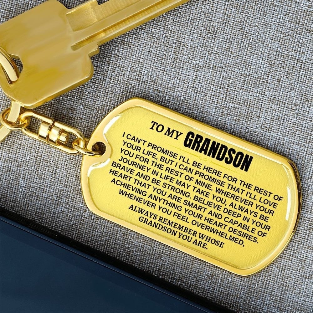 🔥 To My Grandchildren - Unique Keychain