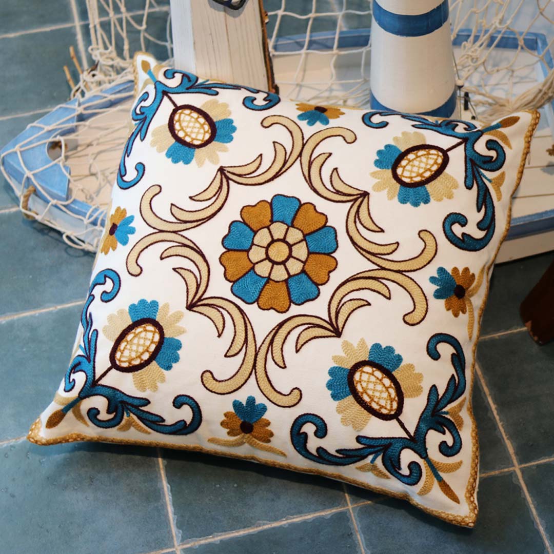 Embroidery Pillow Covers