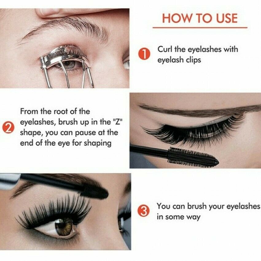 BUY 1 GET 1 FREE(2PCS) - 4D Waterproof Silk Fiber Thick Lengthening Mascara