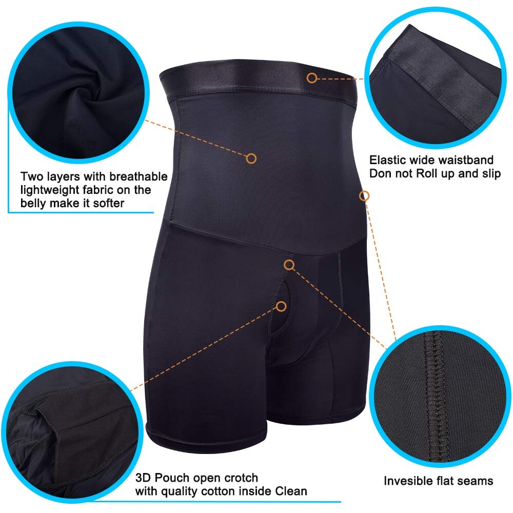 Men Boxer Shapewear Shorts