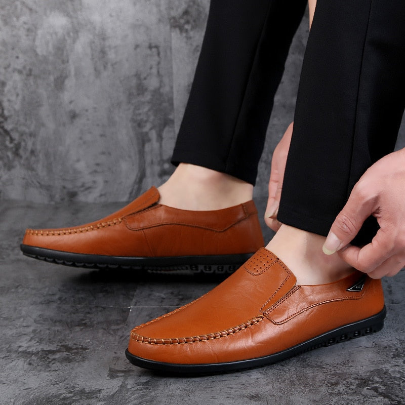 Genuine Leather Men's Casual Shoes