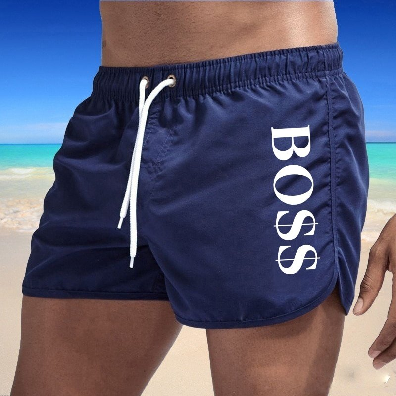 Mens Swim Shorts Summer Colorful Swimwear