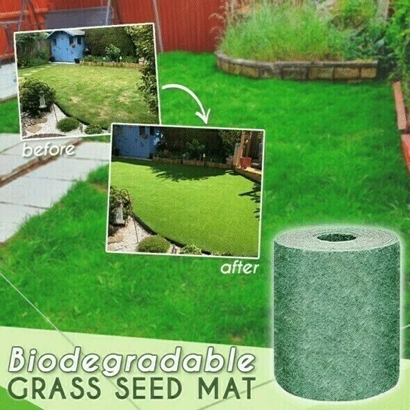 🔥HOT SALE-Biodegradable Grass Seed Mat