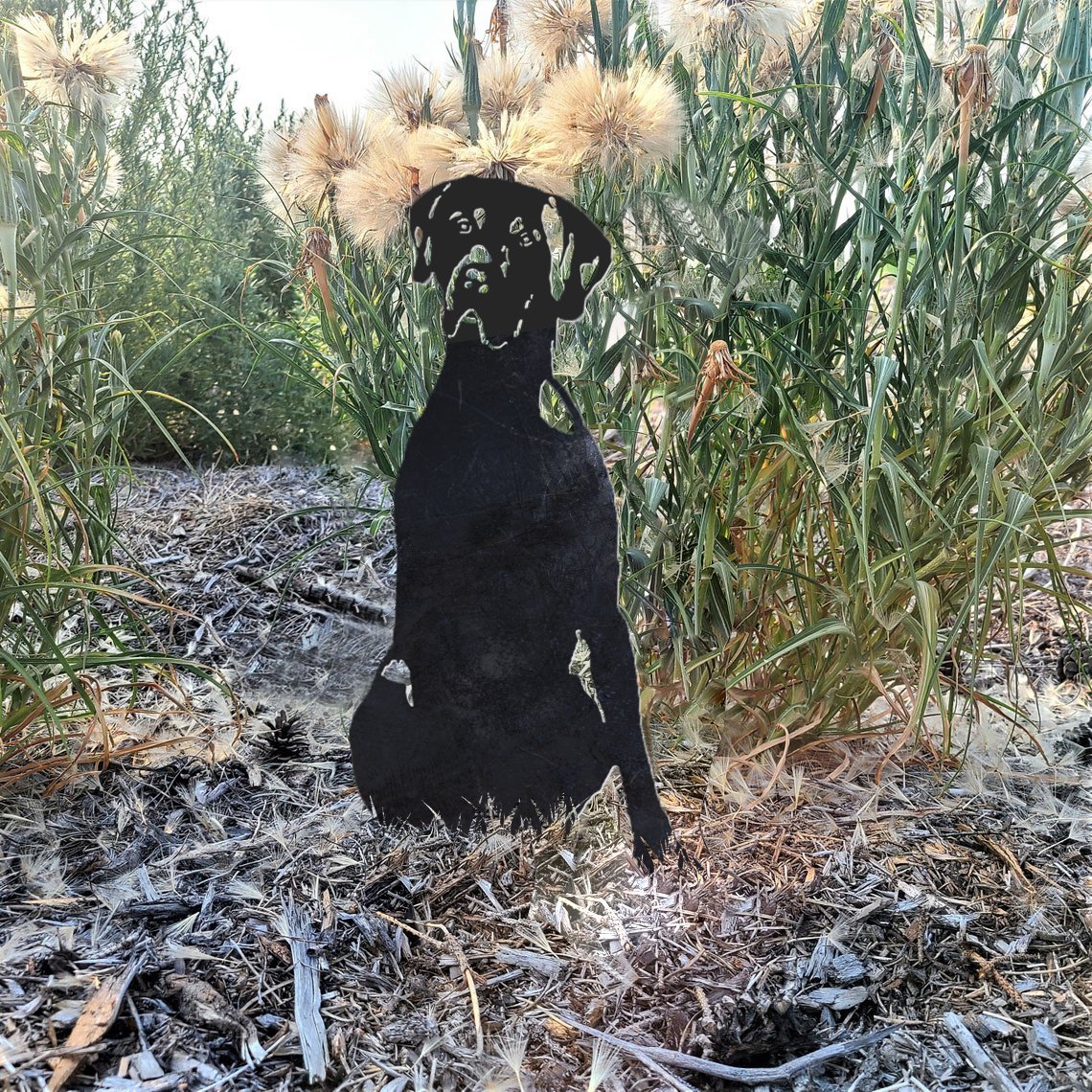 German Shorthaired Pointer Metal Silhouette