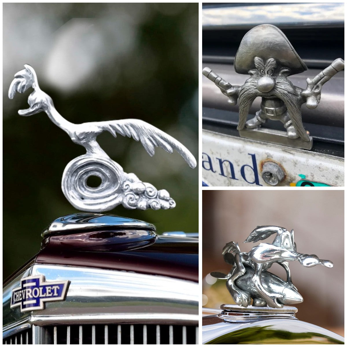 Road Runner Hood Ornament - Car Decorative Arts