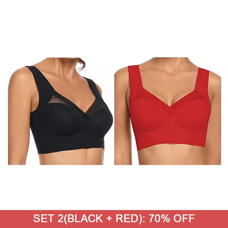 🔥Fashion Deep Cup Bra🔥Summer sexy Push Up Wireless Bras