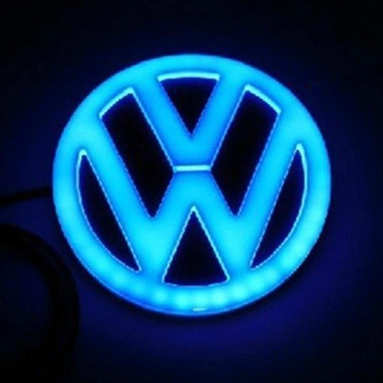 🚗4D car Logo Badge LED Light