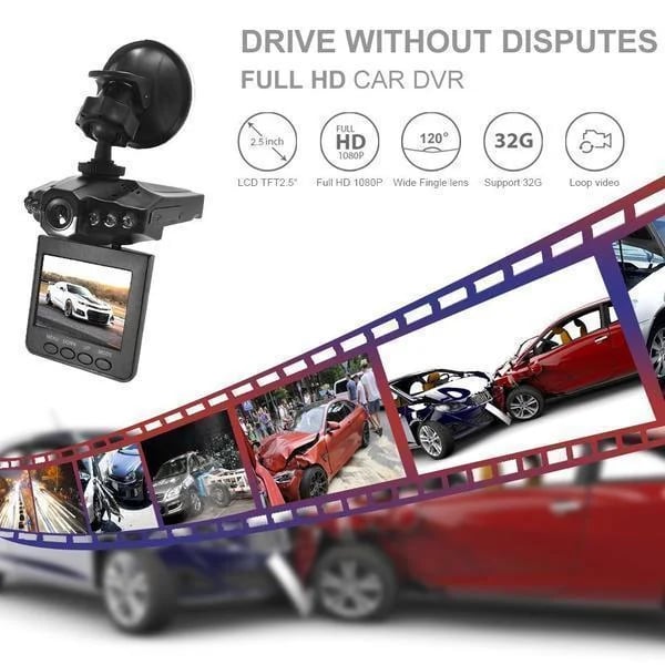 🔥 1080p HD Night Vision Dash Cam