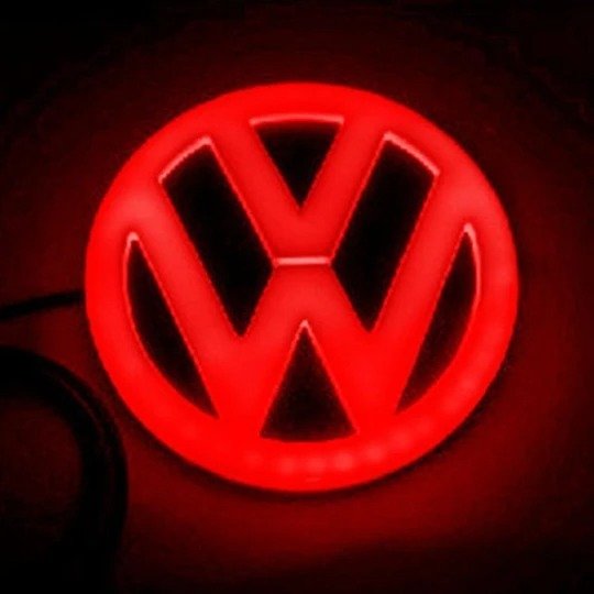 🚗4D car Logo Badge LED Light