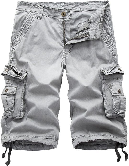 Men’s Loose Cargo Shorts with Big Pocket