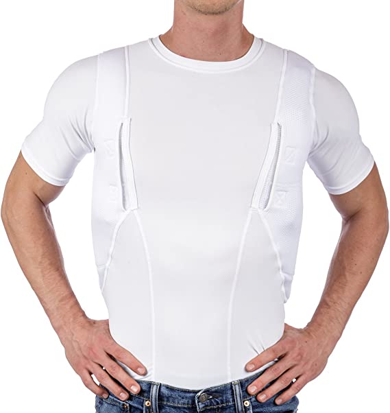 🔥 MEN/WOMEN'S CONCEALED LEATHER HOLSTER T-SHIRT