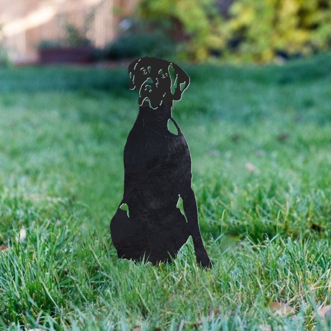 German Shorthaired Pointer Metal Silhouette