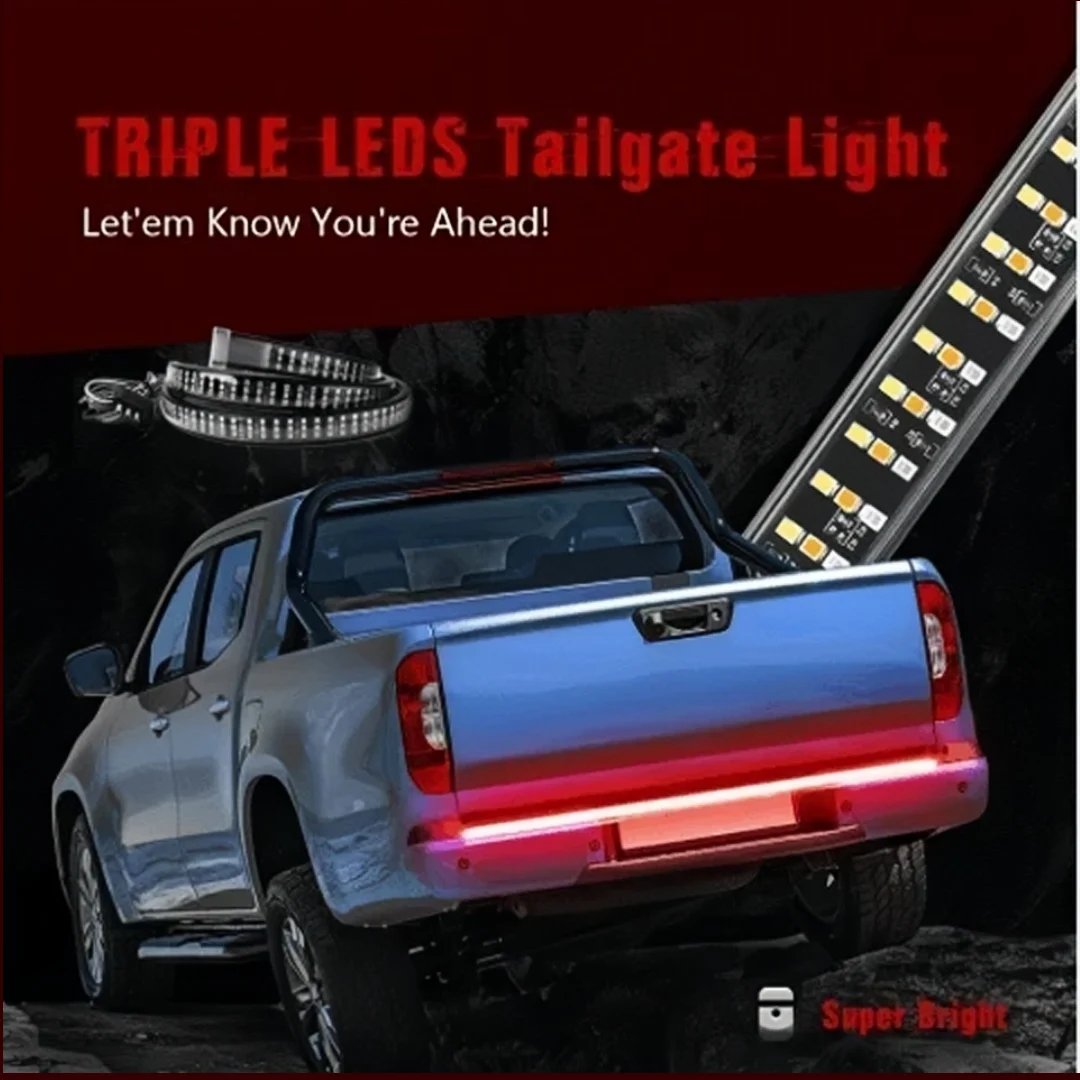 LED tailgate lights, turn signals and driving and reversing lights✨