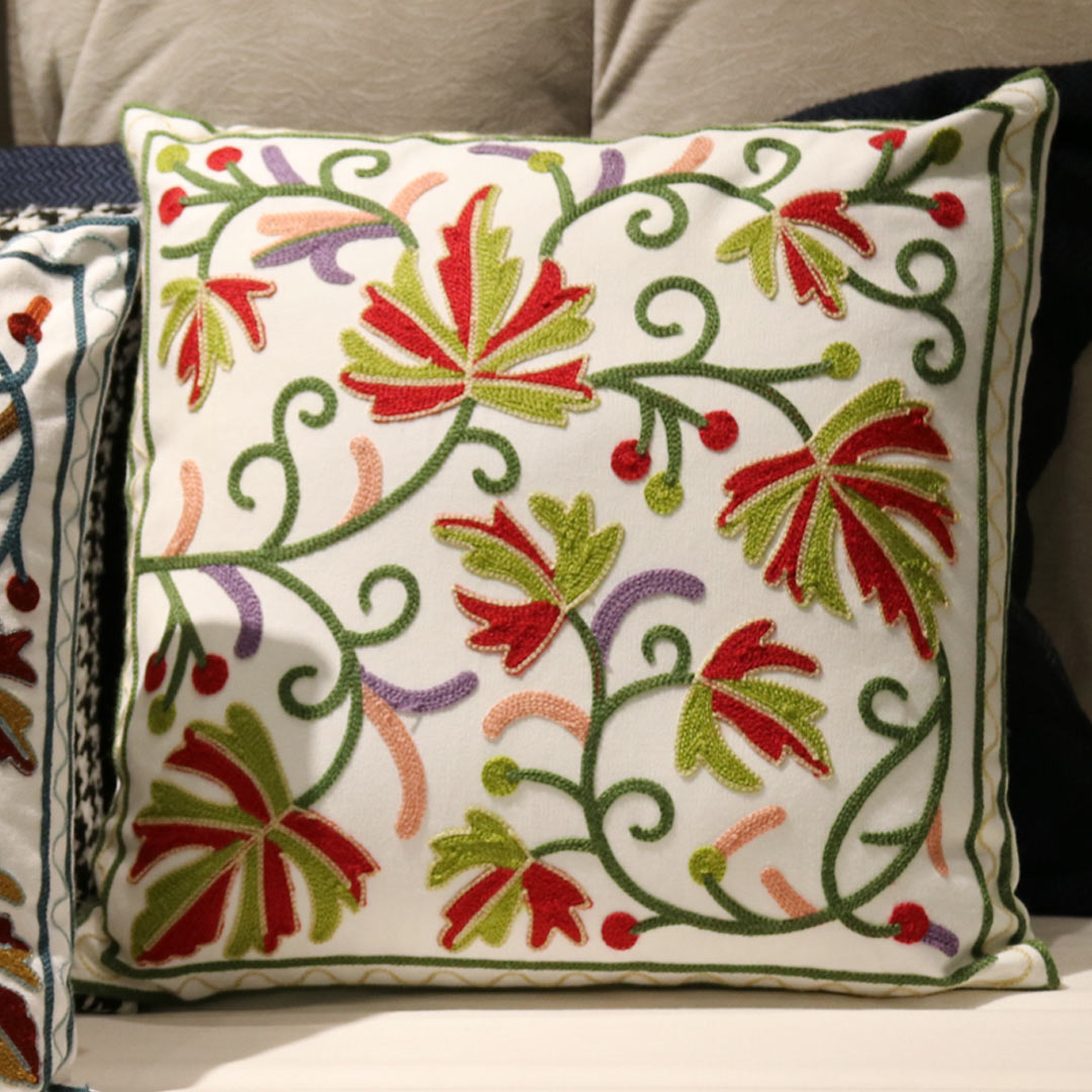 Embroidery Pillow Covers