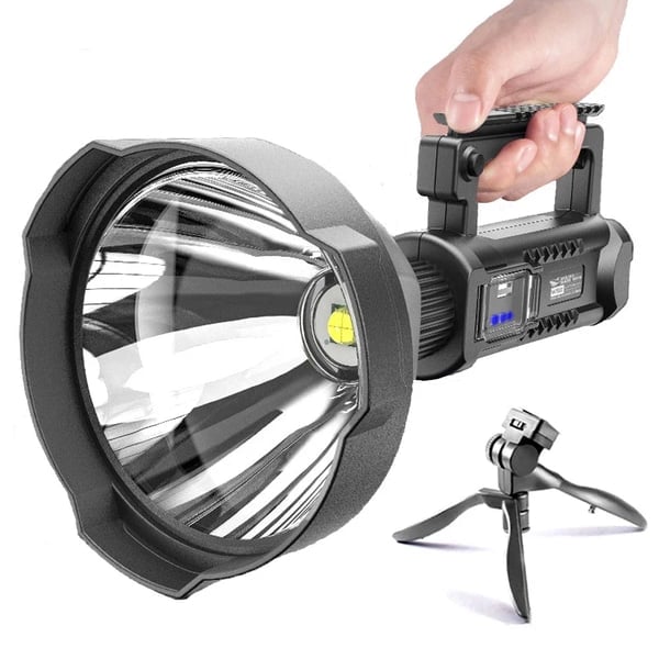 ⏰Rechargeable Handheld Spotlight Flashlight