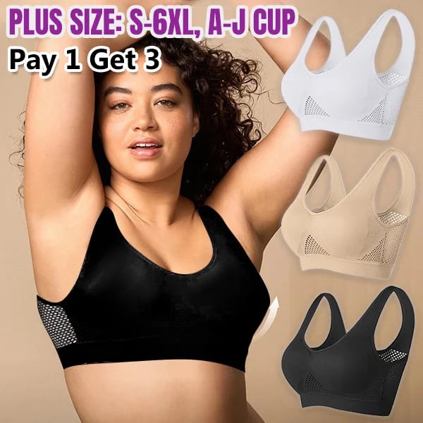 🔥Breathable Cool Liftup Air Bra