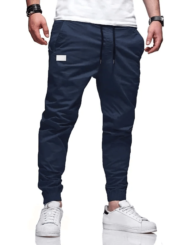 Cargo Pants Joggers Drawstring Elastic