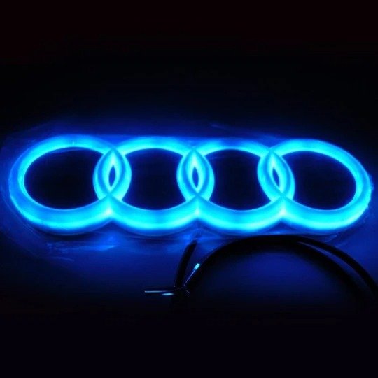 🚗4D car Logo Badge LED Light