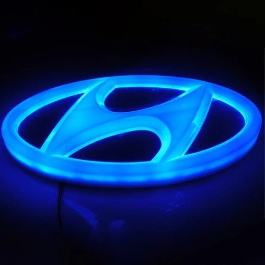 🚗4D car Logo Badge LED Light